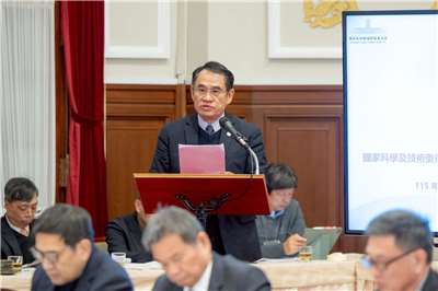 總統府「國家氣候變遷對策委員會」22日召開第六次委員會議，國科會副主委林法正(圖)說明淨零沙盒執行經驗與成果。(圖 : 總統府flickr)