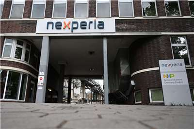 半導體製造商安世半導體(Nexperia)。 (AFP)