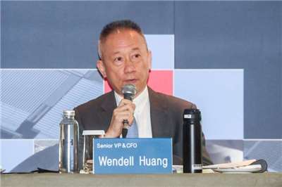 台積電財務長黃仁昭。 (圖：中央社檔案照)