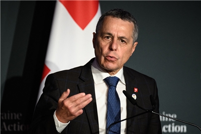 瑞士外交部長凱西斯(Ignazio Cassis)。(資料照/AFP)