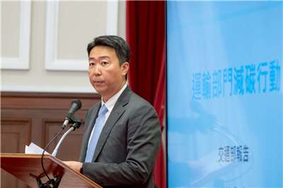 總統府「國家氣候變遷對策委員會」六次委員會議22日下午登場。圖為交通部長陳世凱。(圖：總統府)