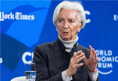 國際金融領袖23日提出說法，認為世界秩序正在發生變化，但並未破裂。圖為歐洲央行總裁拉加德(Christine Lagarde)23日出席世界經濟論壇(WEF)。(IG@christinelagarde)