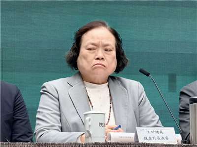 主計長陳淑姿。(鄭佑漢 攝)