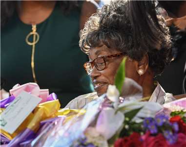 美國民權運動先驅柯文（Claudette Colvin）資料照。