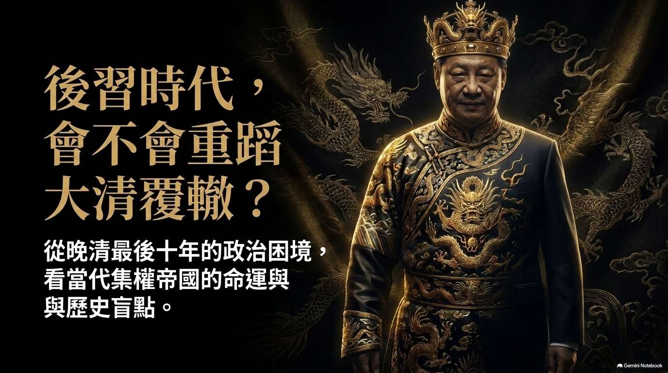 後習時代，會不會重蹈大清覆轍？(AI圖∕程寬厚)