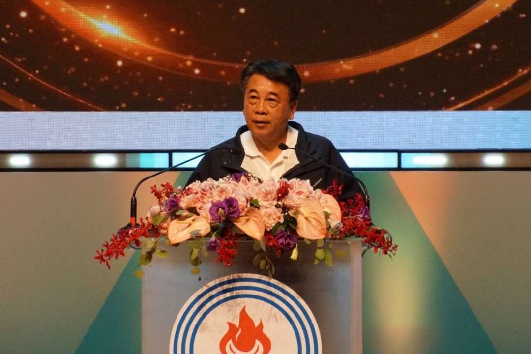 台灣石油工會理事長陳嘉麟表示，中油最新預估，今年舉債利息支出將上看新台幣125億，呼籲國會朝野支持對中油撥補、增資案。(台灣石油工會提供)