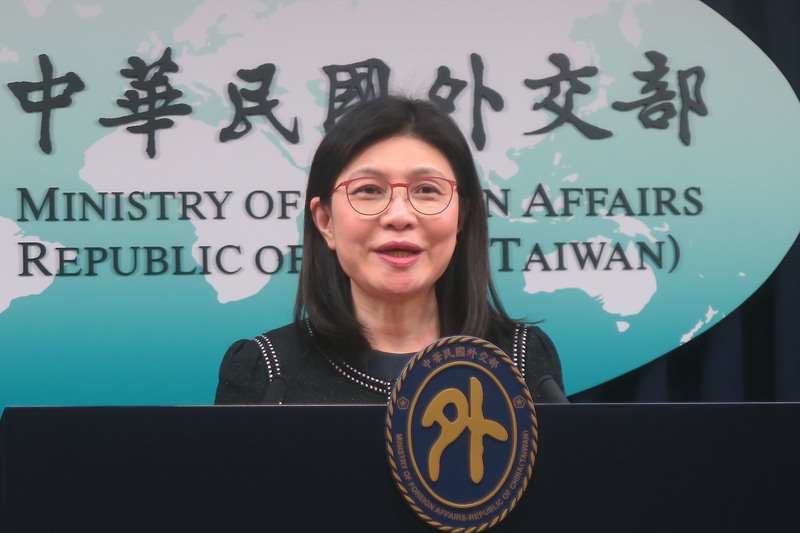 外交部20日上午舉行例行記者會，外交部國際傳播司司長張秀禎回覆媒體提問。資料照。