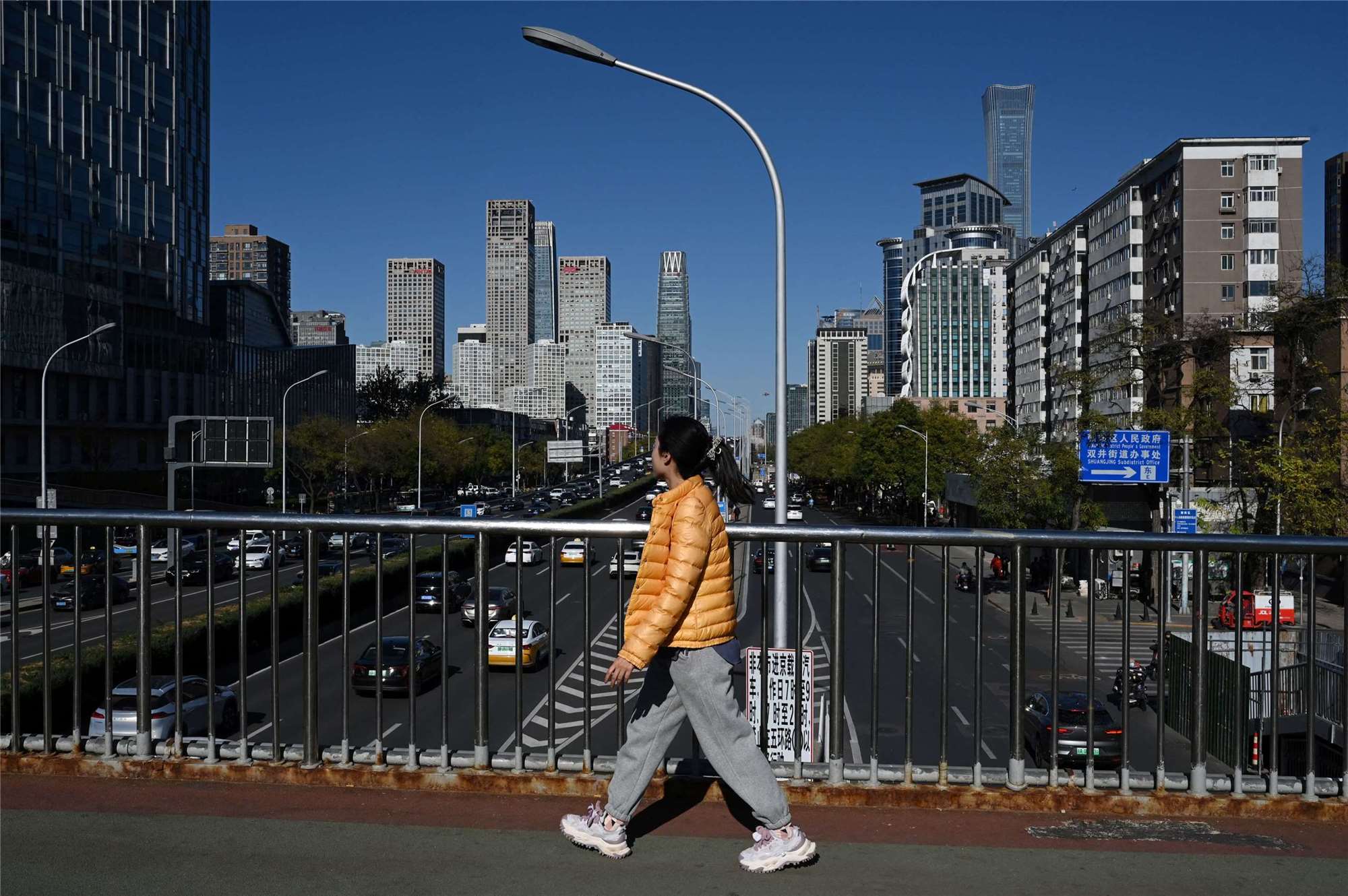 中國經濟面臨萎靡不振的困境。資料照片。