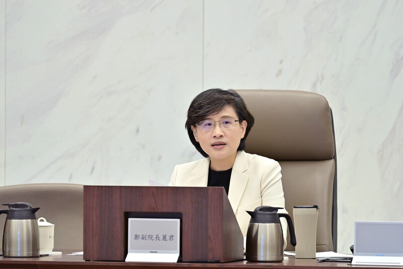 行政院副院長鄭麗君。資料照。（行政院提供）