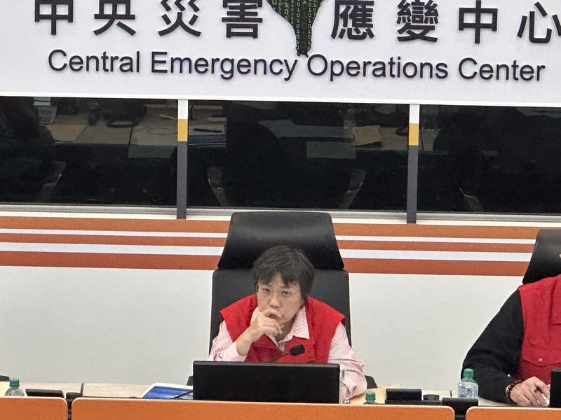 中央災害應變中心23日晚間表示，颱風薔琵襲台期間，全台有1人死亡、350人受傷，受傷新增187人。