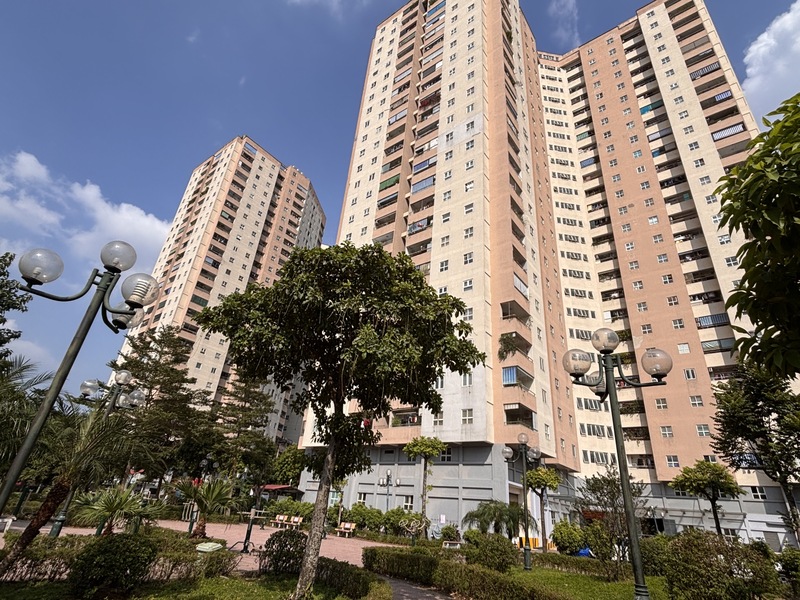 大城市Z世代的迷惘雖非河內獨有，但青年受訪者表示，從小教育就是要成家立業，如今發現「買房」成了不可能的任務，令他感到絕望；但如今也看開，接受恐一輩子租房的事實。圖為龍邊社會住宅。