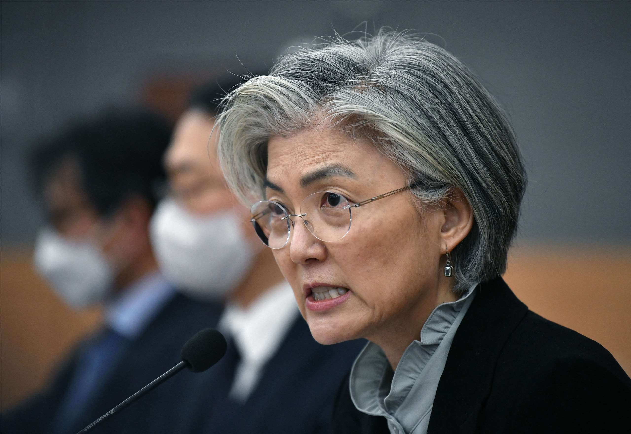 南韓駐美大使康京和表示，韓美在情報共享方面受限，這是兩國外交關係中最棘手的課題。 (檔案照)
