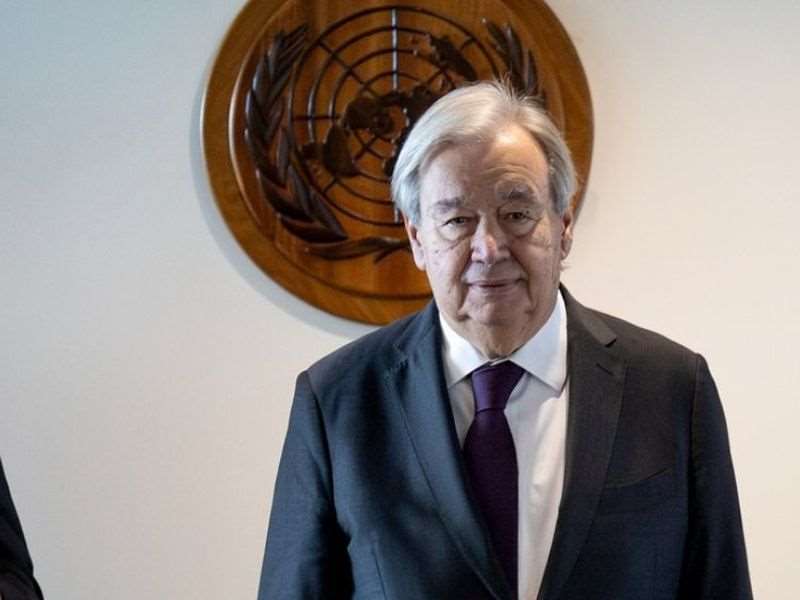 哈瑪斯襲擊將滿3週年，聯合國秘書長古特瑞斯5日呼籲在加薩實現永久停火。 (圖:X@antonioguterres)