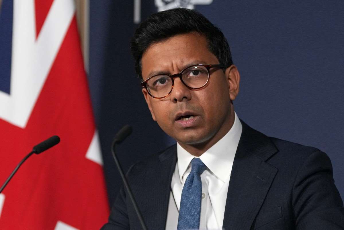 英國AI大臣納拉揚（Kanishka Narayan）。(AFP)