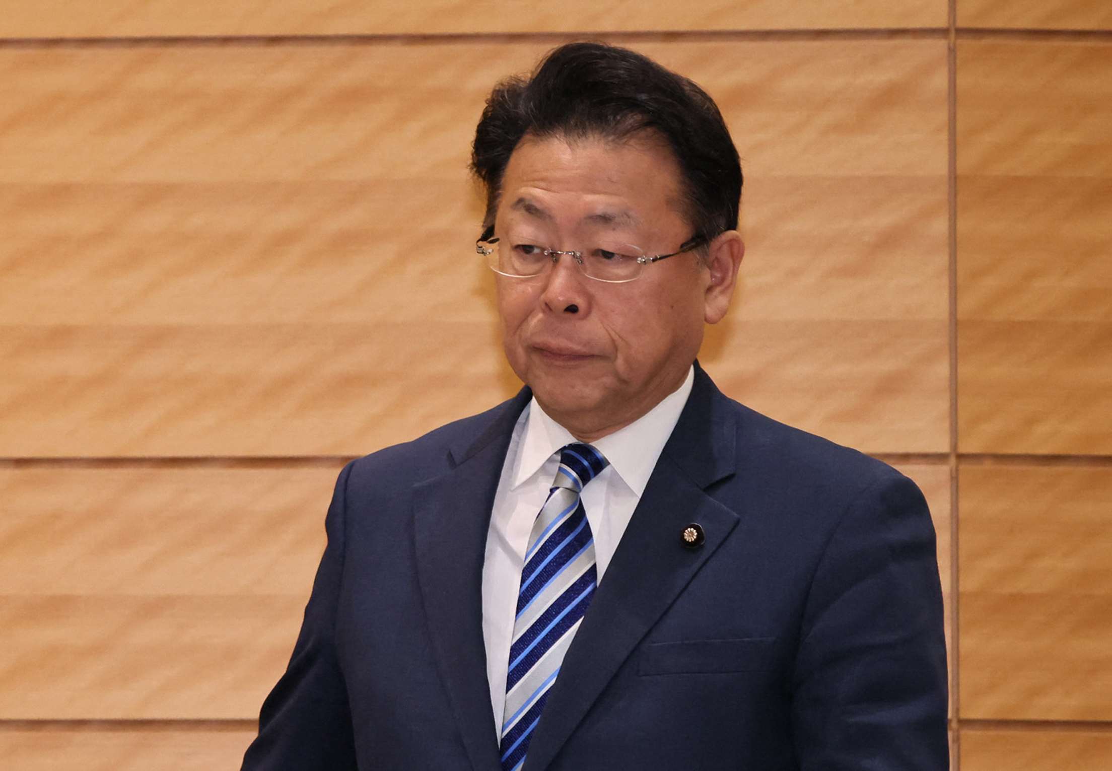日本公明黨幹事長西田實仁。資料照。