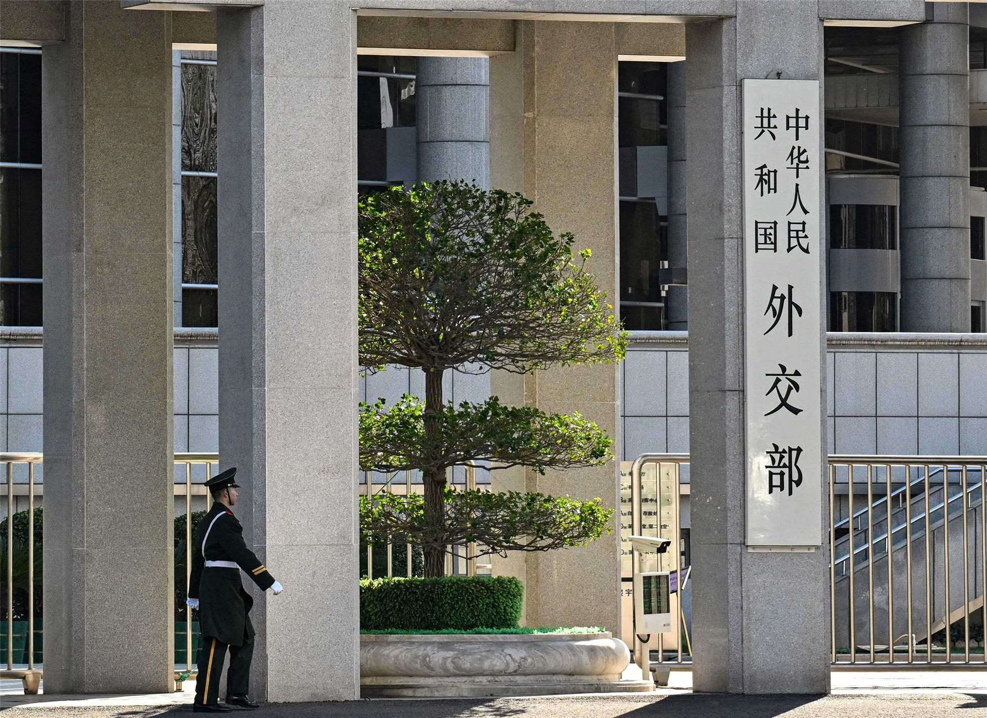 中國外交部宣布，對台灣友邦巴拉圭與貝里斯的官員實施制裁。 資料照片。