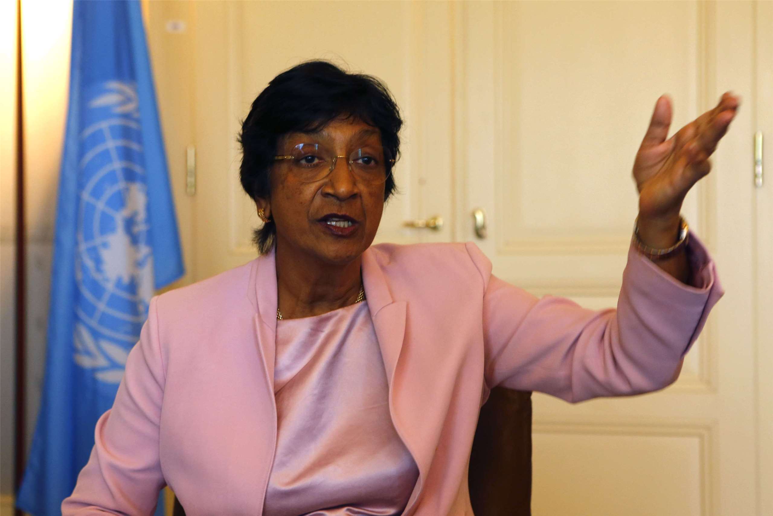 2026諾貝爾和平獎由南非人權女法官皮萊（Navi Pillay）獲得。資料照片。