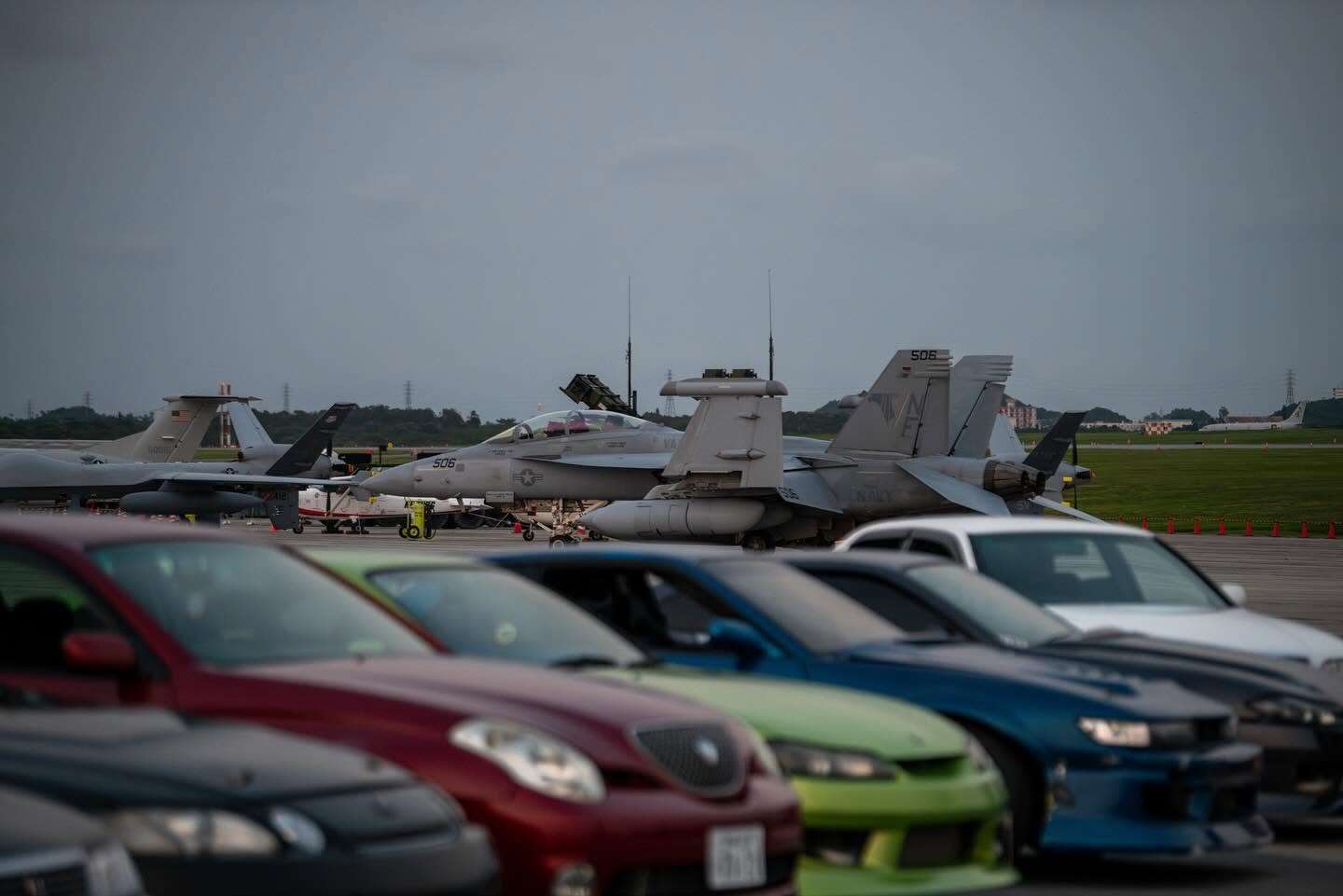 在華府將中國汽車製造商比亞迪列入其認定協助中國軍方的企業名單後，美軍出於安全考量，已禁止比亞迪電動車進入美軍駐日本空軍基地。(FB@Kadena Air Base)
