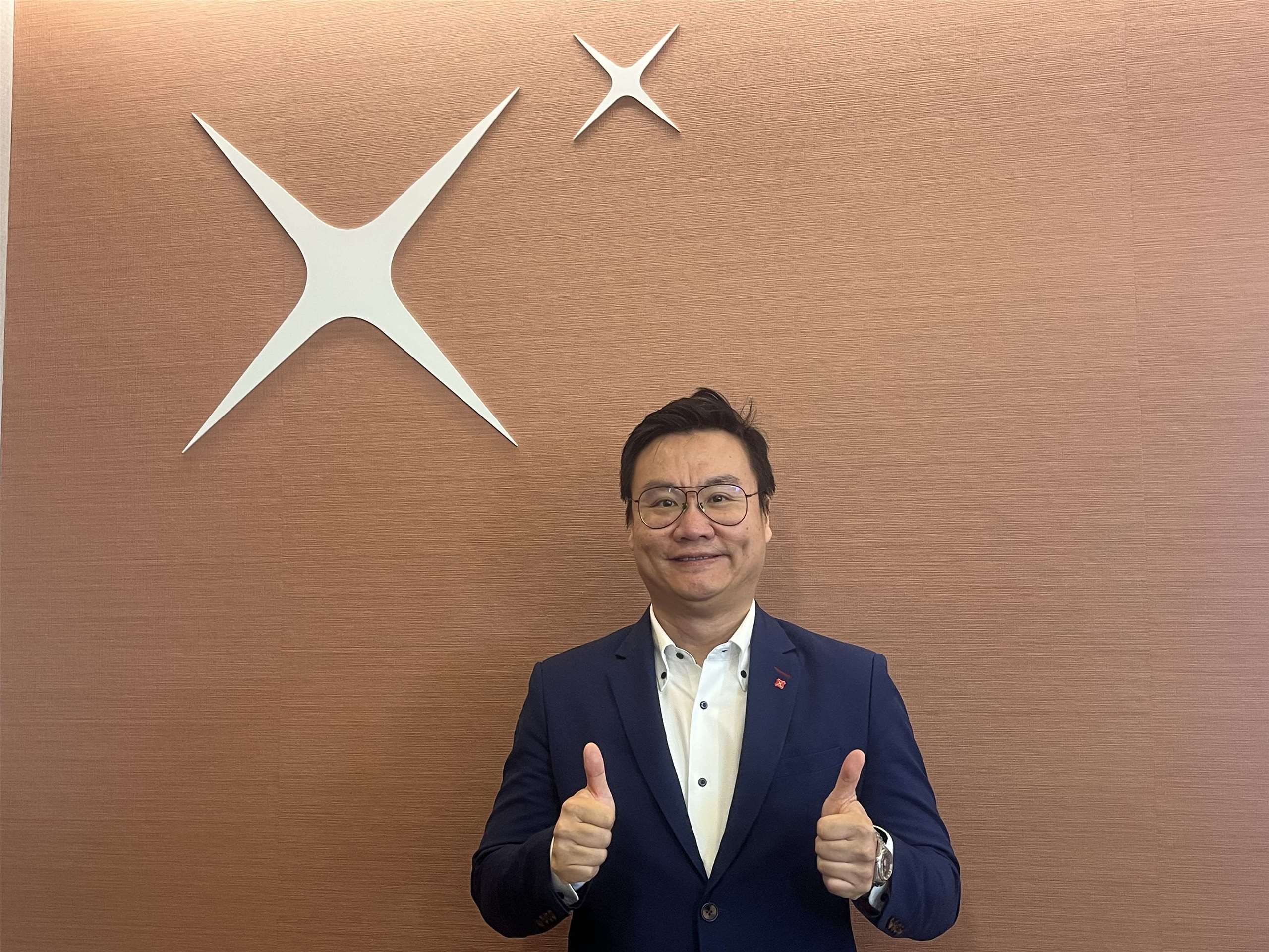 星展集團永續長黃偉雄16日指出，「AI不必然會減緩綠色轉型」，但也坦言，中小企業確實會較為辛苦。(陳林幸虹 攝)
