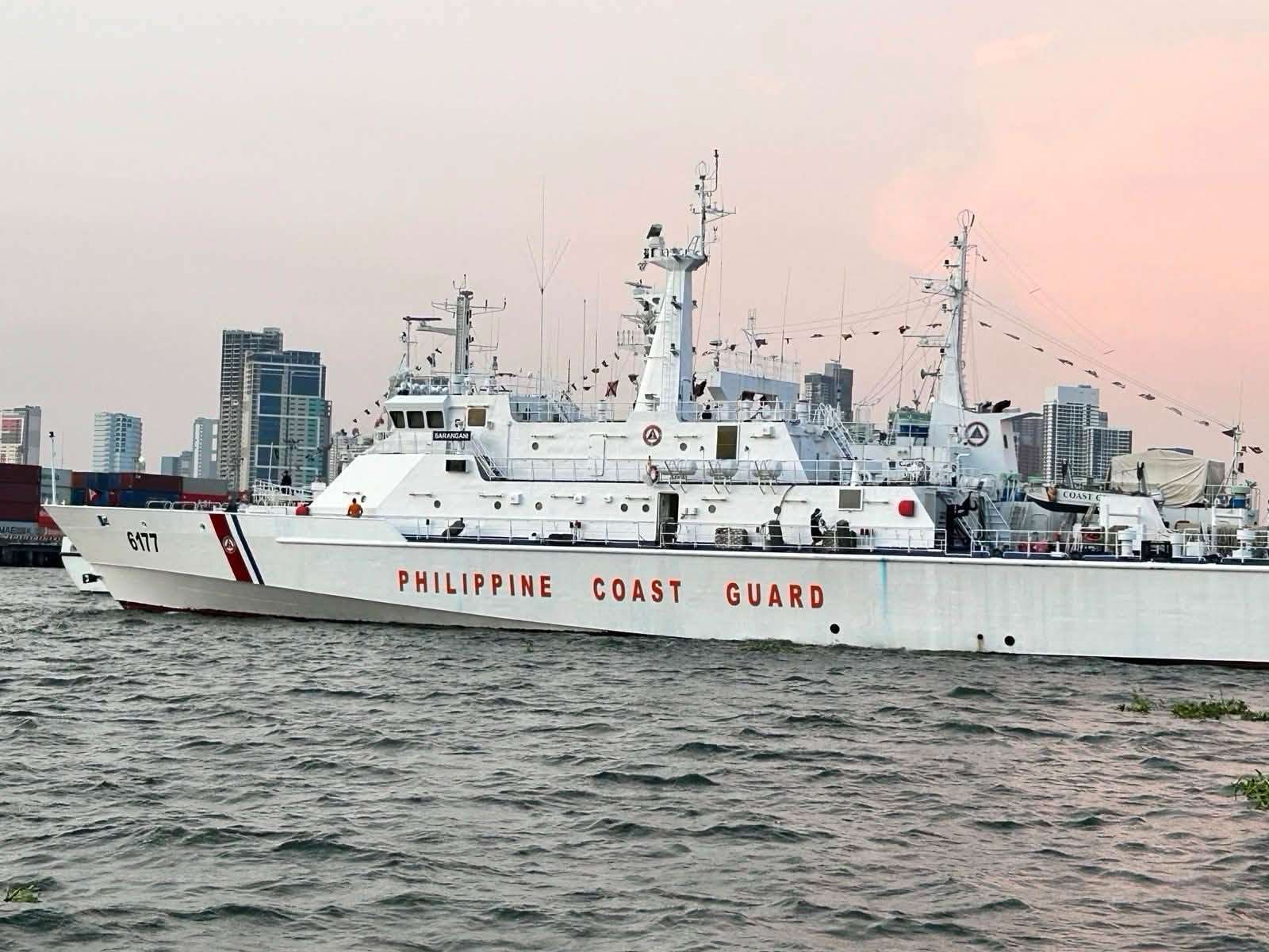 台灣海巡署除役巡防救難艦「金門艦」，已開始以沙蘭加尼艦(BRP Sarangani)的新身分在菲律賓海岸防衛隊服役，舷號6177。(圖：WPS Foundation臉書)