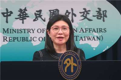 外交部20日上午舉行例行記者會，外交部國際傳播司司長張秀禎回覆媒體提問。資料照。