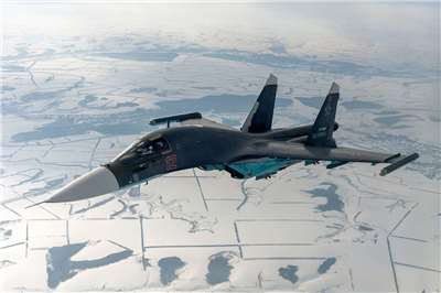 Su-34M戰鬥轟炸機。(圖 : 維基百科)