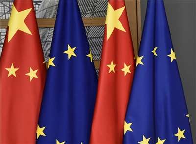 中國與歐盟日前舉行貿易磋商，雙方就限制油電混合動力車出口至歐盟達成協議。示意圖。(美聯社/達志影像)