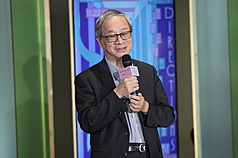文化部長李遠出席《台灣光譜》展覽開幕式。資料照。