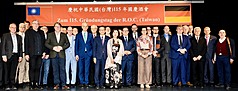 駐德國代表處在柏林舉行中華民國115年國慶酒會，逾300名德國政商學界人士、各國駐德使節及僑胞等出席，其中包括多名德國跨黨派國會議員。
（駐德代表處提供）