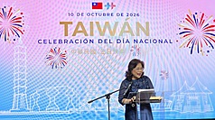 駐阿根廷代表謝妙宏8日晚間於115年雙十國慶晚會致詞表示，台灣與阿根廷、烏拉圭具有互補發展潛力，持續拓展經貿、教育及文化交流。
日