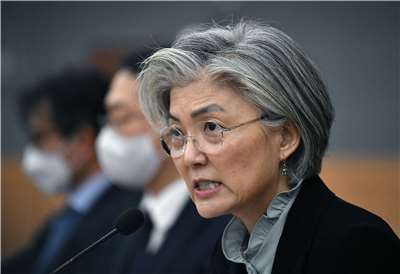 南韓駐美大使康京和表示，韓美在情報共享方面受限，這是兩國外交關係中最棘手的課題。 (檔案照)