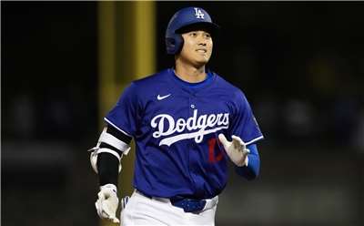 美國職棒大聯盟洛杉磯道奇隊(Los Angeles Dodgers)21日排除讓大谷翔平(Shohei Ohtani)在賽季之間接受手術的可能性。(美聯社/達志影像)