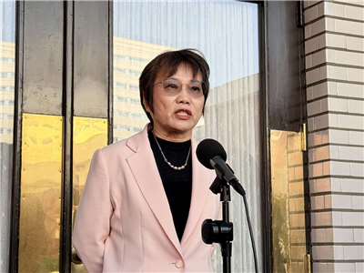 北市警搜索同志酒吧爆執法爭議，內政部長劉世芳表示，警政署會強化執勤人員性平教育。(鄭佑漢 攝)