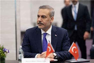 土耳其外交部長費丹(Hakan Fidan)。資料照。(AFP)