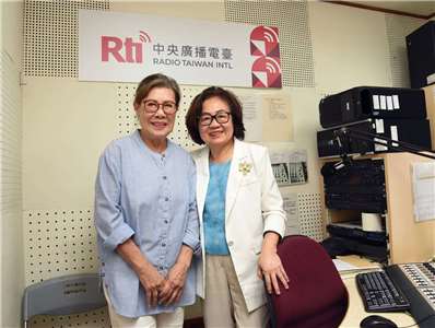 朱惠良博士接受美麗的台灣節目專訪