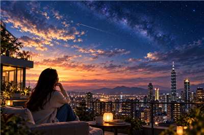 抬頭望向更寬廣的天空，心也慢慢鬆開，重新看見希望與可能。