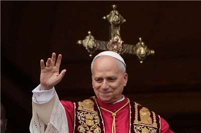 梵蒂岡新聞辦公室30日表示，羅馬天主教教宗良十四世(Pope Leo XIV)以郵寄的方式投下了美國期中選舉的選票。 (檔案照)