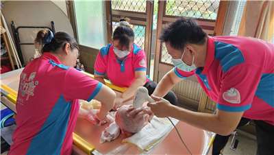 到宅沐浴車開進家中，「澡」回幸福。(劉品希 攝)