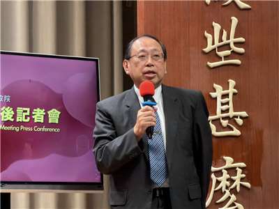 民航局副局長楊國峯。(鄭佑漢 攝)