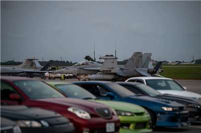 在華府將中國汽車製造商比亞迪列入其認定協助中國軍方的企業名單後，美軍出於安全考量，已禁止比亞迪電動車進入美軍駐日本空軍基地。(FB@Kadena Air Base)