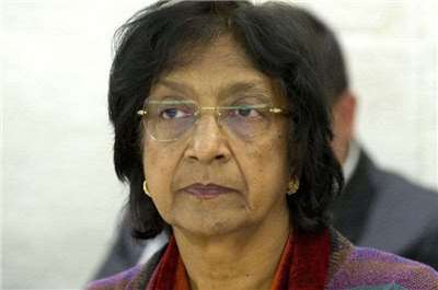 南非資深法官皮萊(Navanethem Pillay)獲頒諾貝爾和平獎。(UN Photo/Violaine Martin)