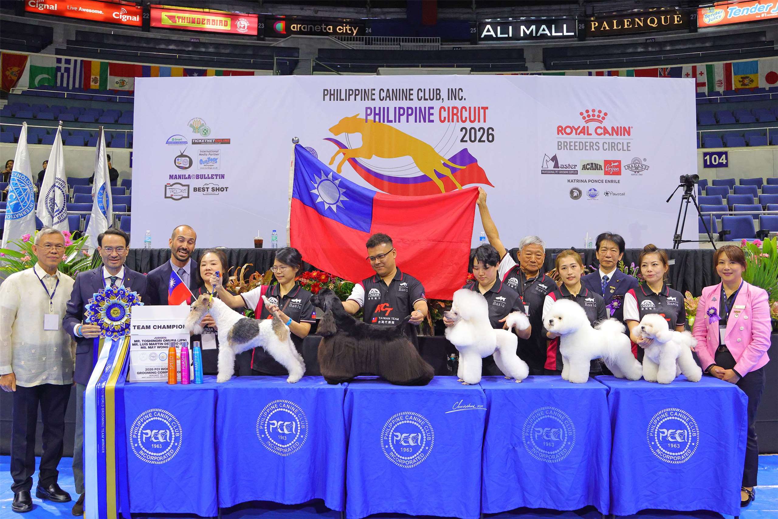 台灣寵物美容獲世界冠軍  本照片轉載自農業部官網