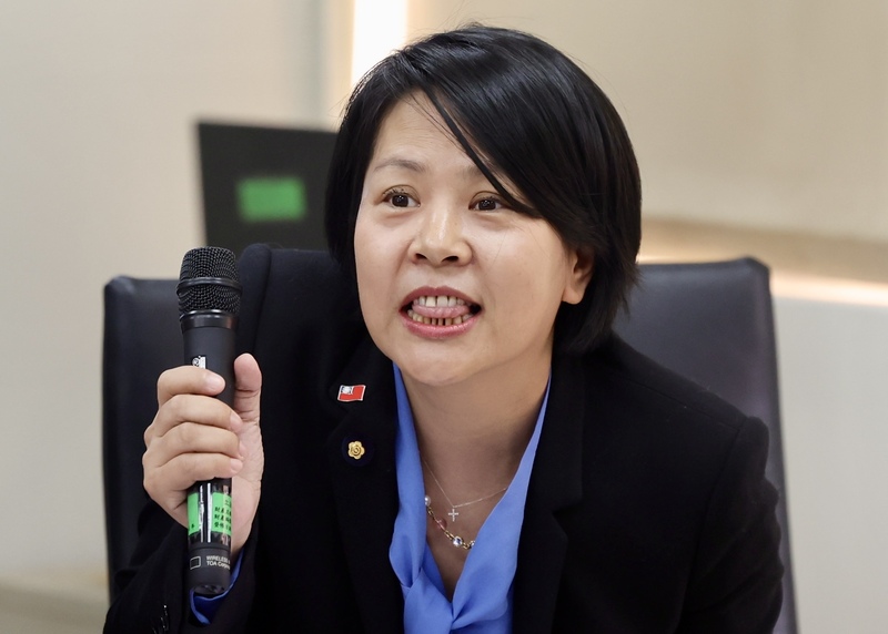 民眾黨不分區立委李貞秀。資料照片。
