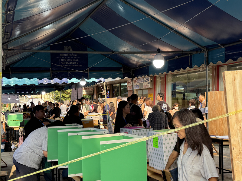 泰國8日舉行國會大選。