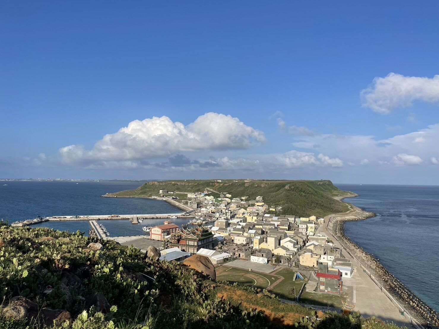澎湖馬公入列旅遊業平台全球最好客城市之一。圖為澎湖馬公市轄下虎井嶼。(圖:馬公市公所官網)