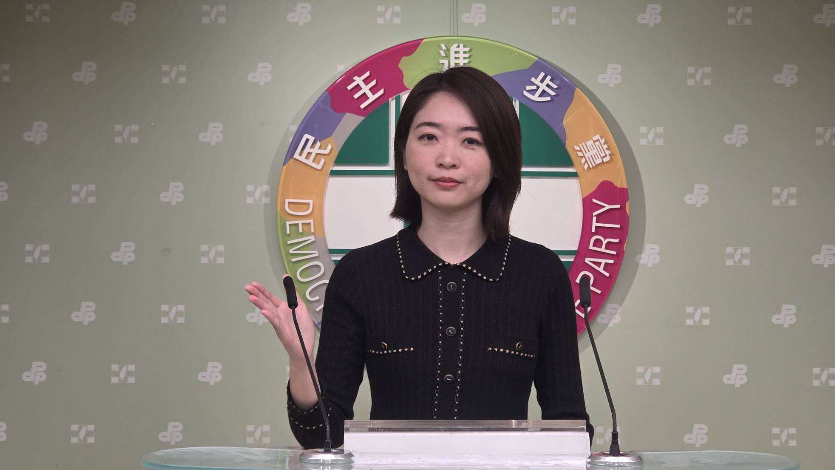 針對民眾黨立院黨團鬆口，同意政院版的「國防特別條例」付委，民進黨發言人韓瑩表示，希望民眾黨說到做到。資料照片(劉玉秋攝)