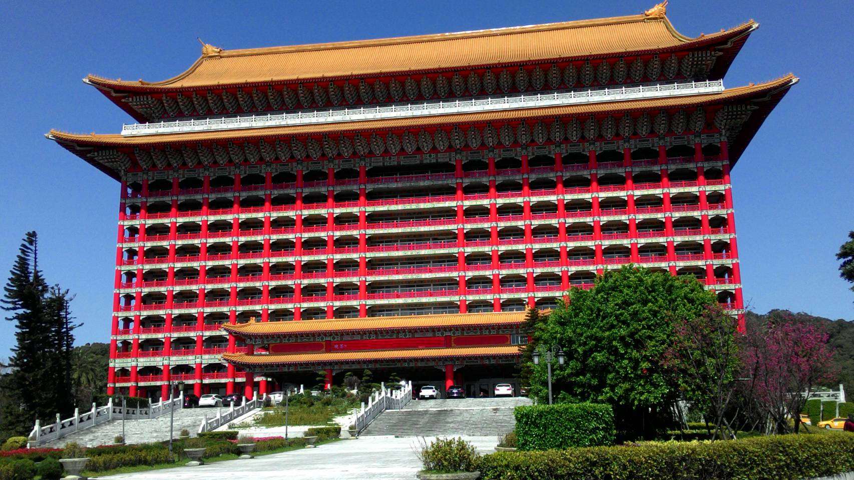 圓山風景區著名地標--圓山飯店