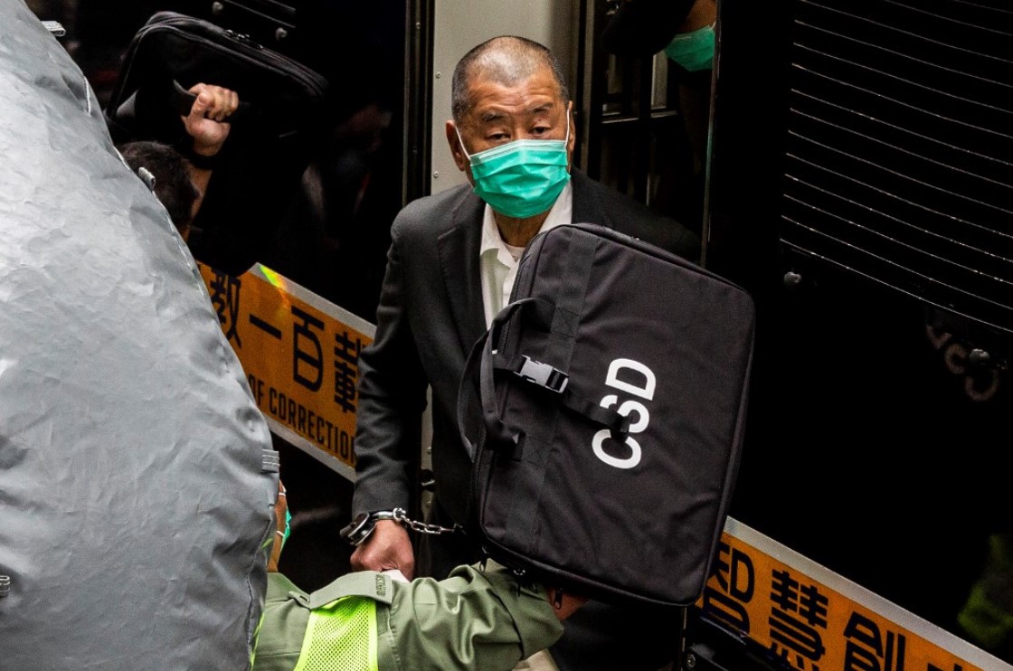 黎智英國安案9日宣判。(資料照)