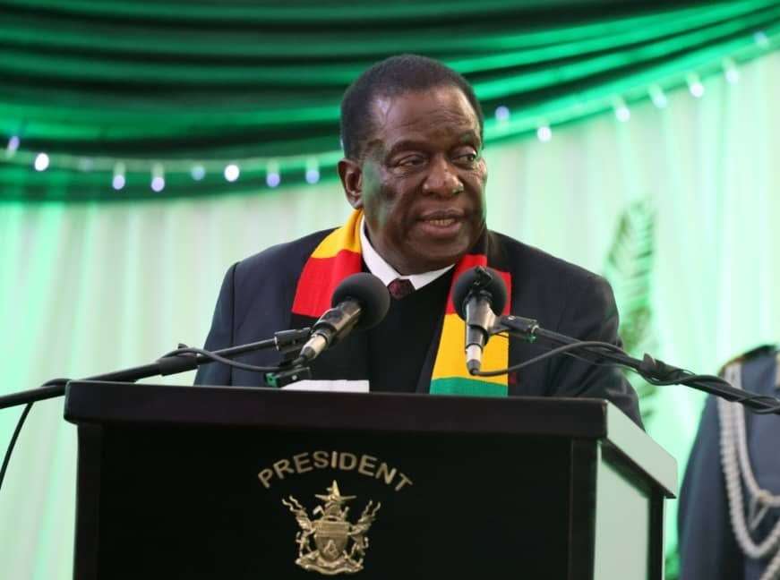 辛巴威總統姆南加瓦(Emmerson Mnangagwa)。(圖:X@edmnangagwa)
