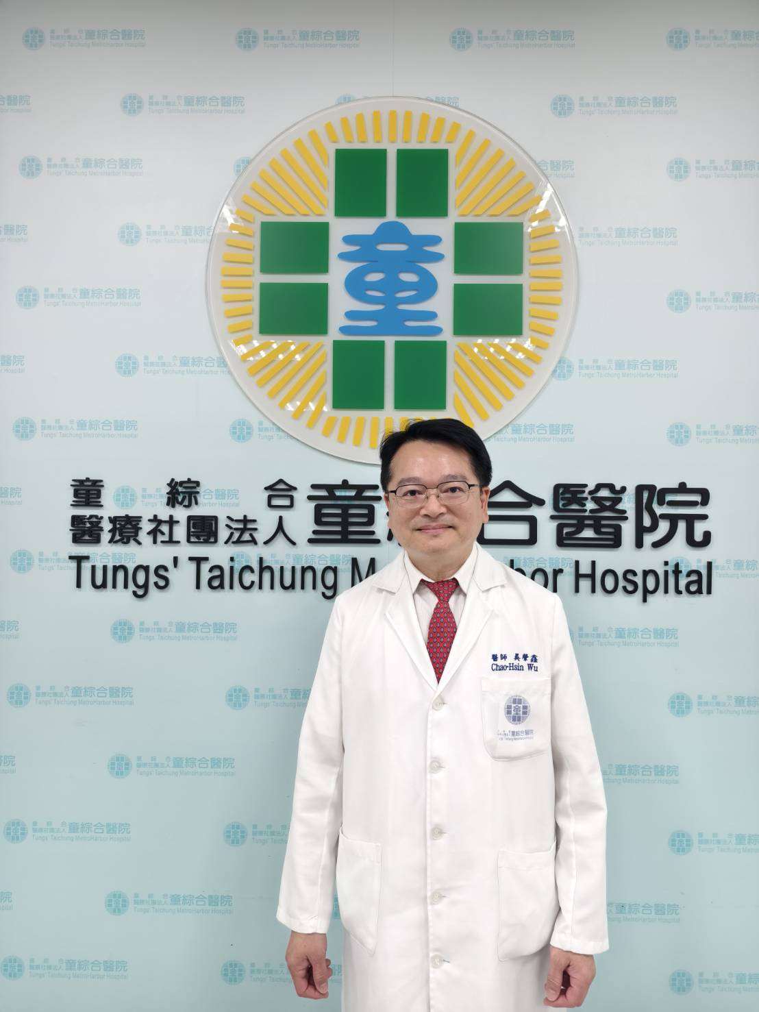 台中梧棲童綜合醫院醫療副院長吳肇基。(夏治平攝)